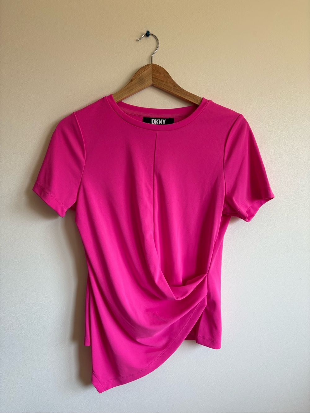 DKNK pink short sleeve shirt